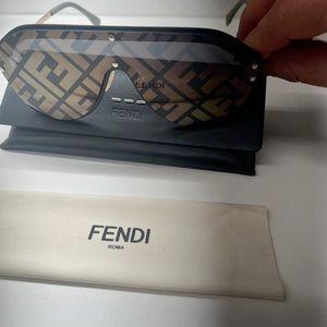 Fendi Black Glasses with Iconic Design